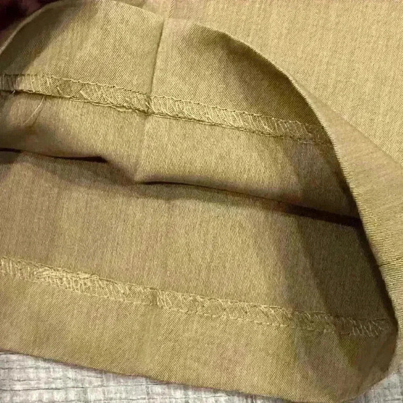 IZOD Pants Mens 36 Tan Straight Fit Leg Casual Size 36x30 Work Utility EUC - Picture 7 of 15